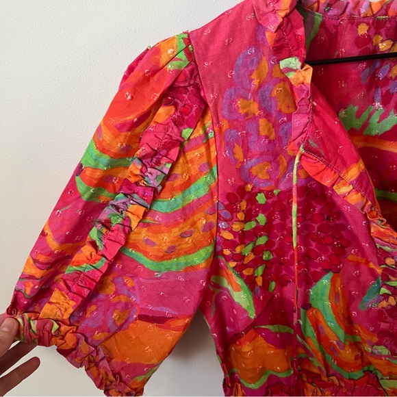 FARM Rio Fruit Brush Mini Dress - Picture 3 of 11